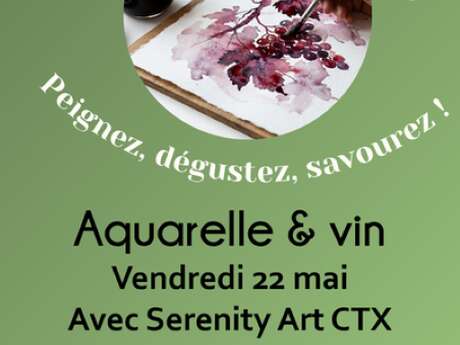 Apéritif artistique : Dégustation et Aquarelle