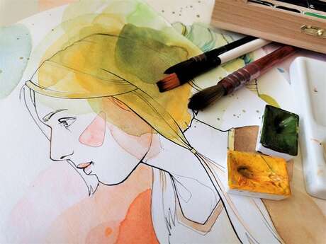 Atelier créatif d'aquarelle pour enfants Atelier créatif d'aquarelle pour enfants