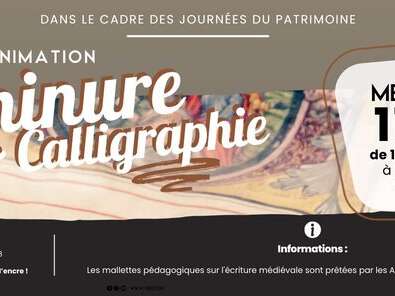 Atelier calligraphie et enluminure