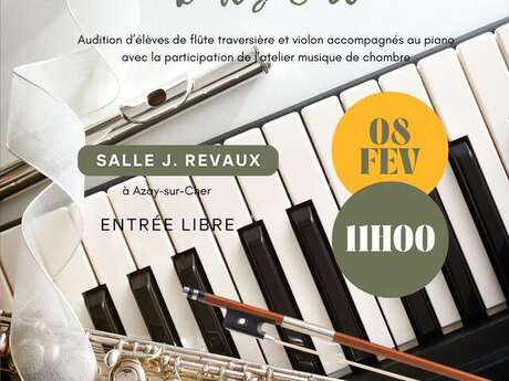 Audition Duos & co de l’école de musique intercommunale