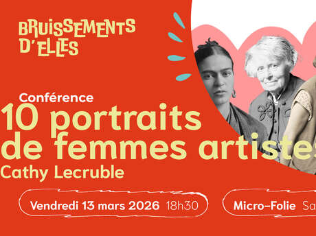 10 portraits de Femmes artistes