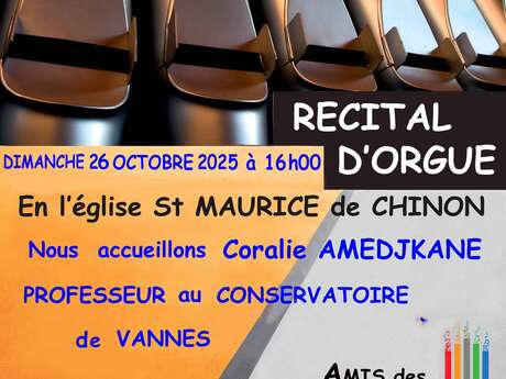 Récital d'orgue : Coralie Amedjkane
