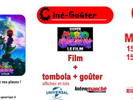 Ciné Goûter avec Super Mario Galaxy