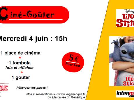 Ciné Goûter avec Lilo & stitch