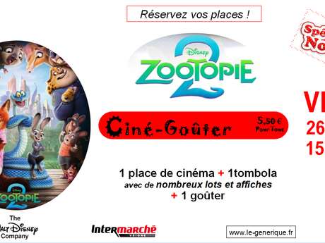 Ciné Goûter Zootopie 2