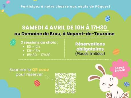 La grande chasse aux œufs au Domaine de Brou !