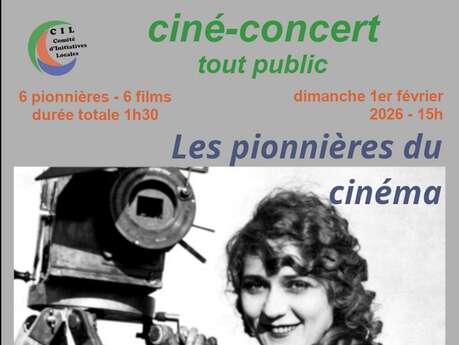 Ciné-concert - Les pionnières du cinéma