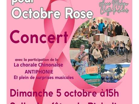 Les Vocalises Richelaises chantent pour Octobre Rose