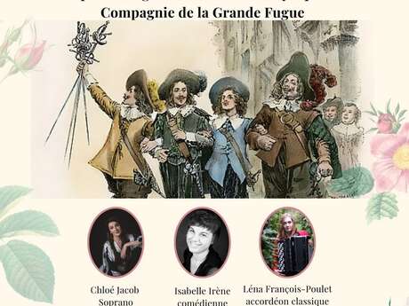 1,2,3 Mousquetaires - Concert lyrique au jardin