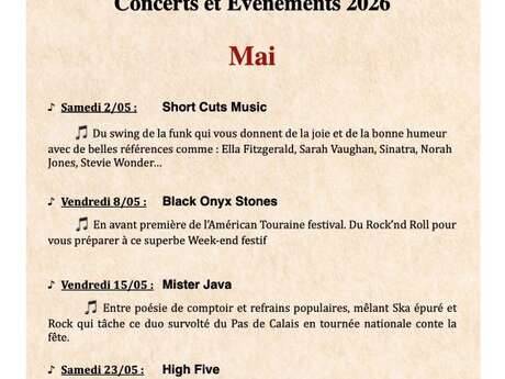 Concerts au bistrot musical Harmonium