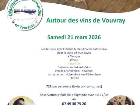 Déambulation gourmande autour des vins de Vouvray