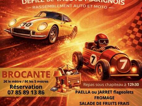 Journée festive (Tacots Marignois, brocante, chasse aux oeufs)