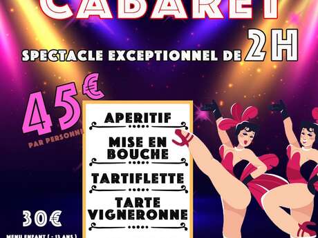 Dîner-spectacle cabaret