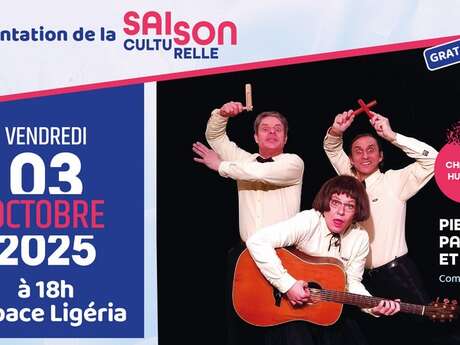 Présentation de la saison culturelle de Montlouis-sur-Loire