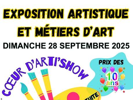 Exposition artistique et métiers d'art : Coeur d'Arti'show