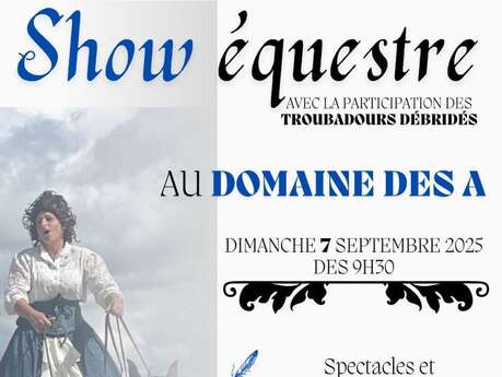SHOW EQUESTRE DOMAINE DES A
