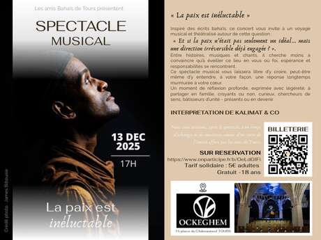 Spectacle musical - la paix est inéluctable