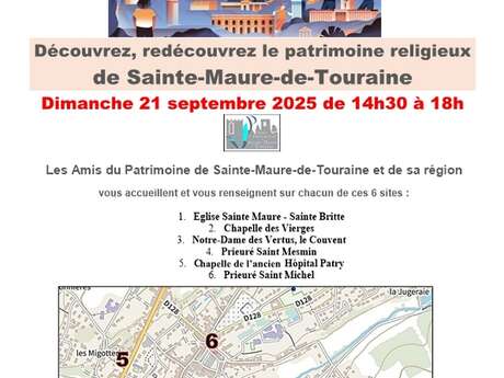 Le patrimoine religieux de Sainte-Maure-de-Touraine