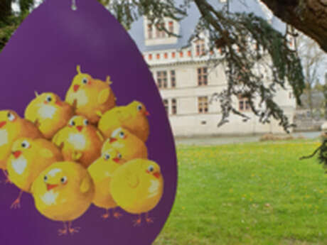 Jeu de piste dans le parc du château