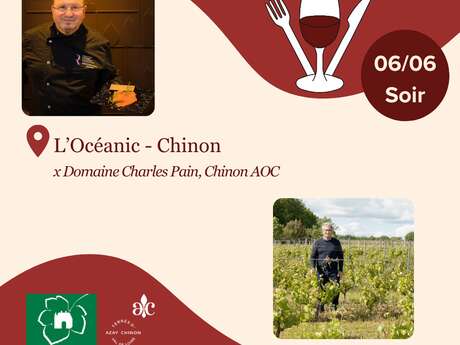 Les Vignerons passent à table à l'Océanic avec le Domaine Charles Pain