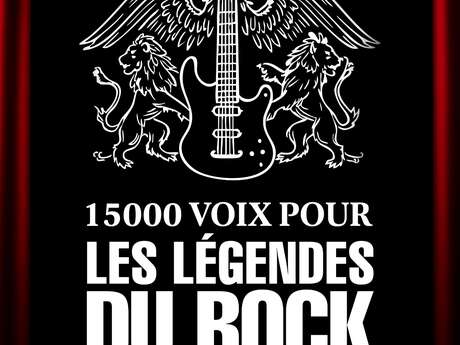 15000 voix pour les légendes du rock