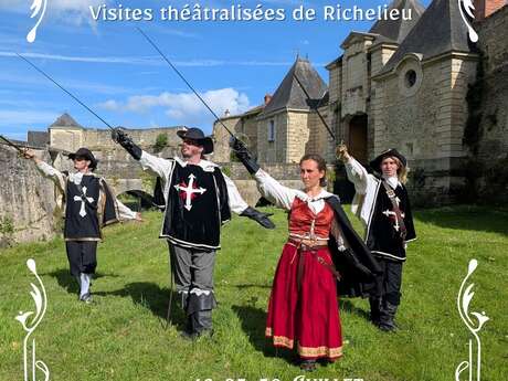 La virée des Mousquetaires - Visite théâtralisée de Richelieu