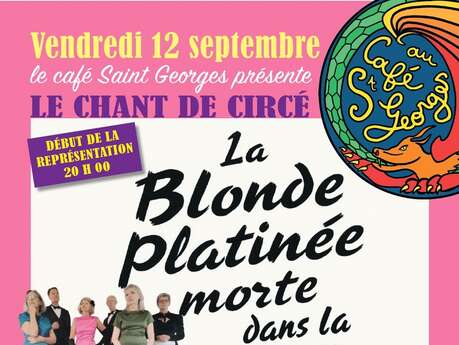 La blonde platinée morte dans la bibliothèque