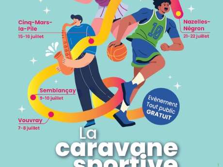 La Caravane Sportive fait escale à Vouvray