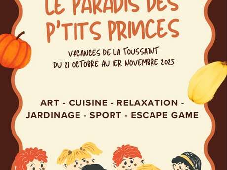 Paradis des P'tits Princes - activité jardinage au Château de la Bourdaisière
