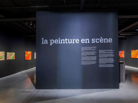 Visite commentée · la peinture en scène