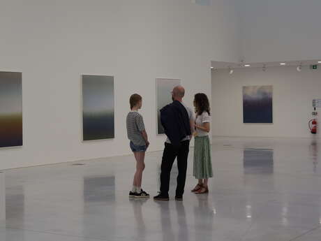 Visite commentée · une éclaircie à la verticale