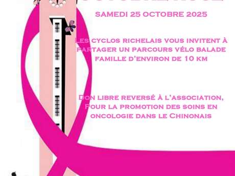 Balade vélo - Octobre Rose
