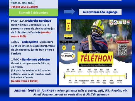Randonnée et autres animations pour le Téléthon