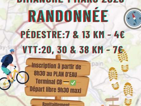Randonnées pédestres et VTT
