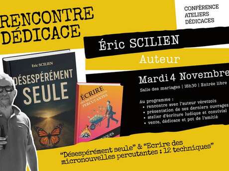 Rencontre et dédicace avec Éric Scilien