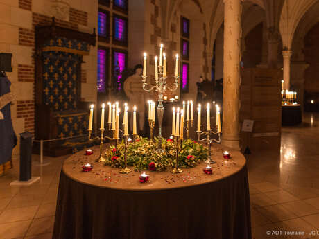 Balade romantique aux chandelles