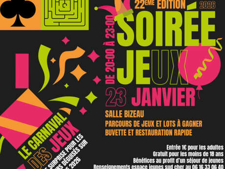 Soirée jeux