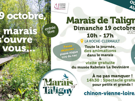 Le Marais s'ouvre à vous...Ouverture au public du Marais de Taligny