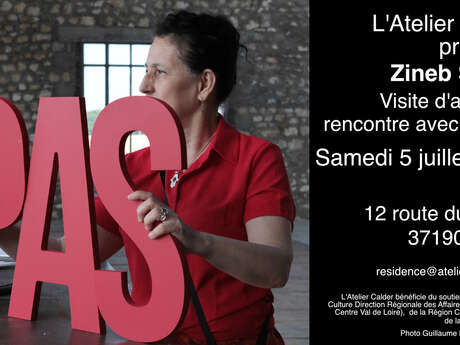 Atelier Calder - Rencontre avec Zineb Sedira