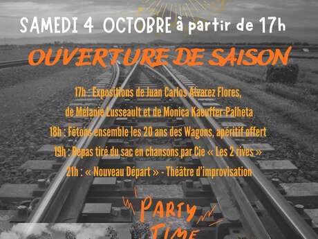 Ouverture de saison aux Wagons