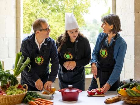 Cuisiner au château avec Tours à Table