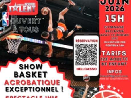 Spectacle de Basket acrobatique : les Barjots Dunkers