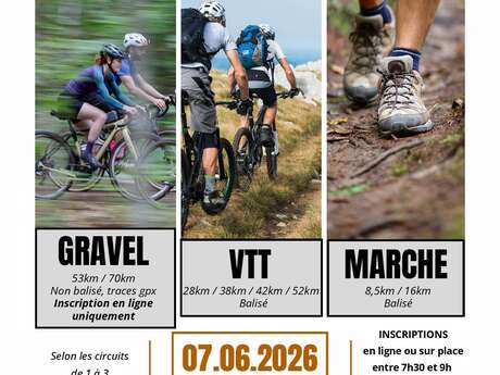 14ème édition de L'Echapée Belle - Randonnée pédestre et VTT