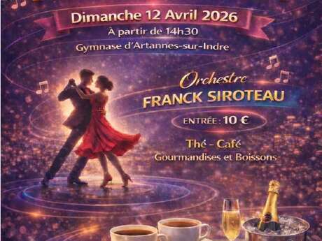 Thé dansant au gymnase d'Artannes-sur-Indre