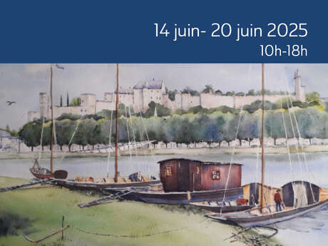 Expo au moulin "Aquarelles" Dominique Pouvreau