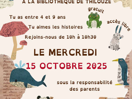 Une Histoire à Conter - Bibliothèque