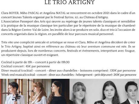 Concert Trio Artigny