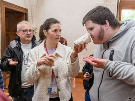 Découverte sensorielle du château d'Azay-le-Rideau