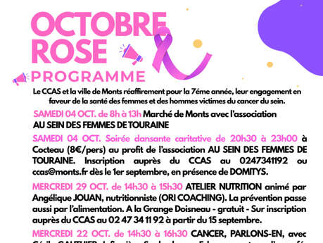 Ateliers et expo Octobre Rose : Femme de mère en fille