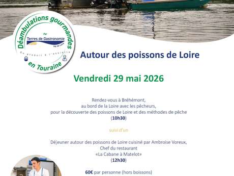 Déambulation Gourmande autour des poissons de Loire